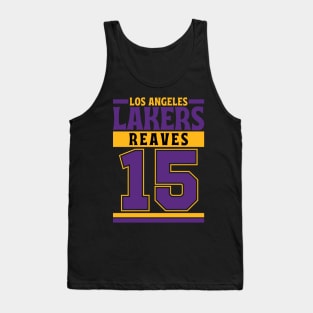 Los Angeles Lakers Reaves 15 Limited Edition Tank Top